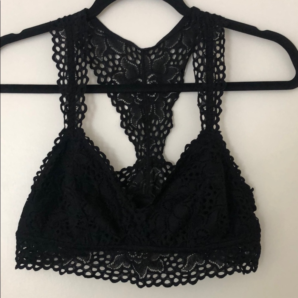 Aerie Black Lace Bralette